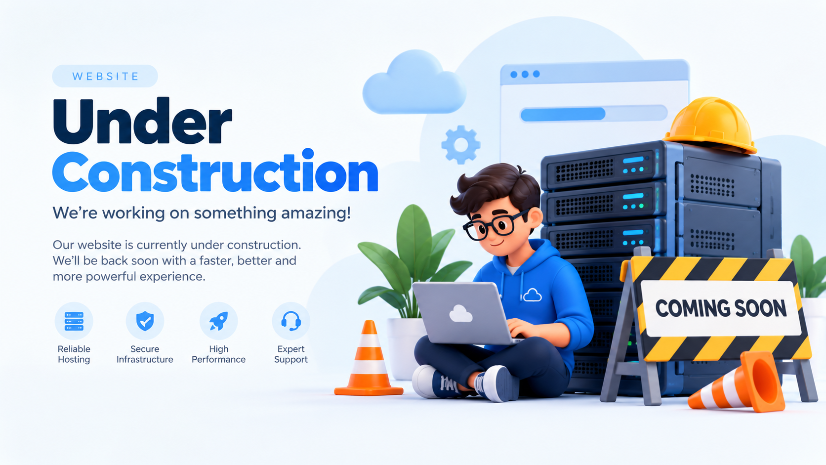 BryanHost website under construction - coming soon